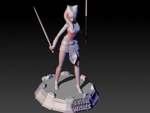 ahsoka tano 3D Print Model