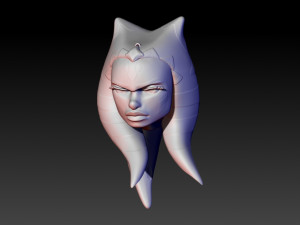 ahsoka tano Modèles 3D en vedette