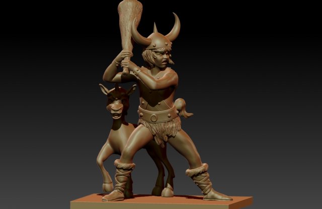 bobby and uni 3D Принт Модель .c4d .max .obj .3ds .fbx .stl .blend 