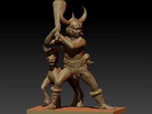 bobby and uni 3D Print Model