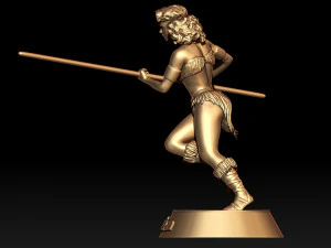 diana the acrobat 3D Print Model