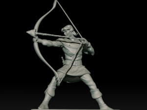 hank the archer 3D प्रिंट मॉडल