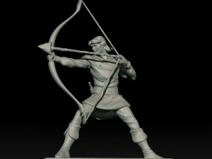 hank the archer 3D Print Model