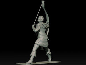 hank the archer 3D प्रिंट मॉडल