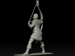 hank the archer 3D Print Model