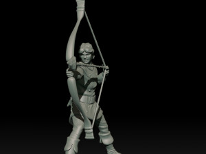 hank the archer 3D प्रिंट मॉडल