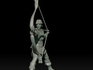hank the archer 3D Print Model