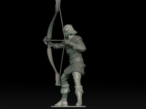 hank the archer 3D प्रिंट मॉडल