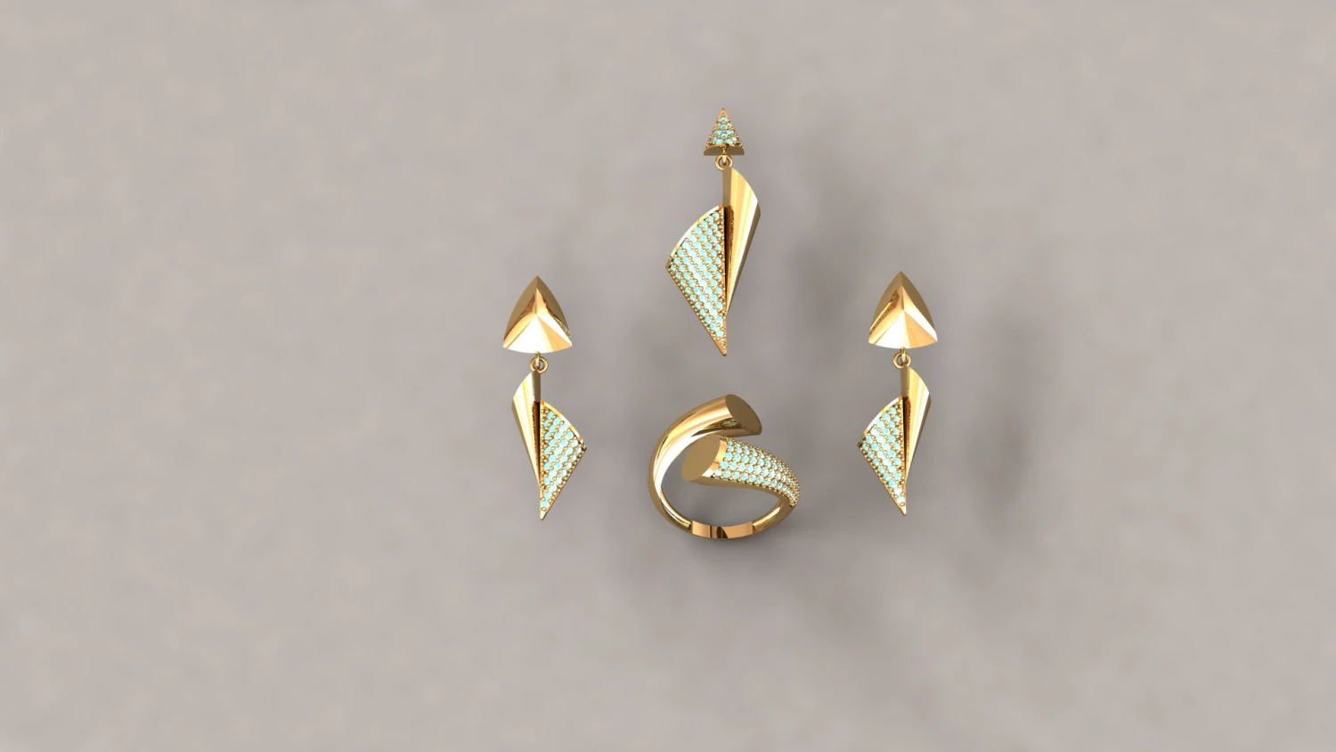 jewelery arezoo diamond 3D Print Model .c4d .max .obj .3ds .fbx .stl .blend