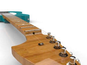 electric guitar 3D Model