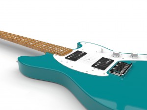 electric guitar 3D Model