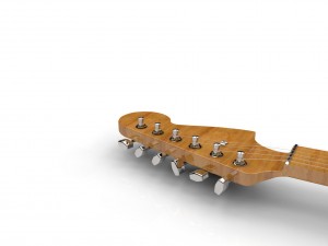 electric guitar 3D Model
