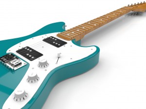 electric guitar 3D Model