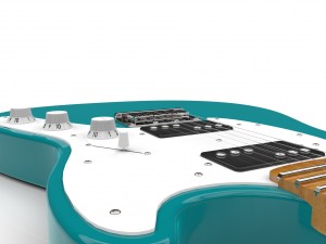 electric guitar 3D Model