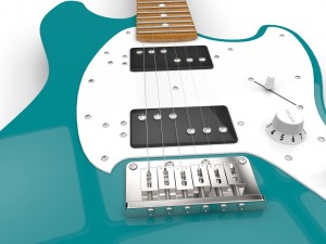 electric guitar 3D Model