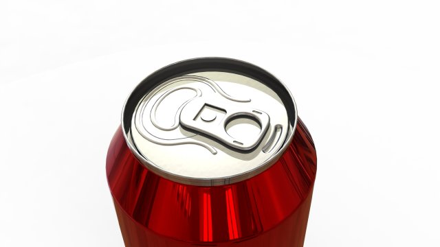 soda can Model 3D .c4d .max .obj .3ds .fbx .stl .blend 