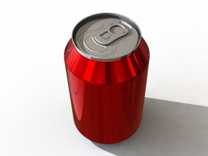 soda can Model 3D
