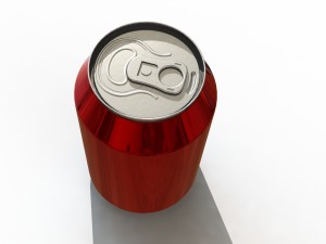 soda can Model 3D