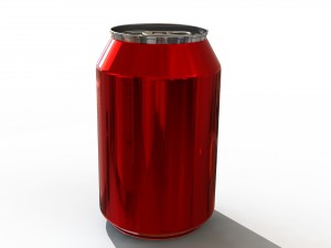 soda can Model 3D
