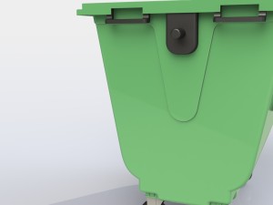 garbage dumpster 3D Model