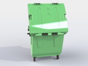 garbage dumpster 3D Model