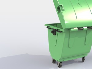 garbage dumpster 3D Model