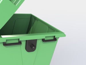 garbage dumpster 3D Model