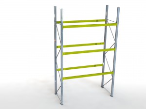 warehouse rack Modèle 3D