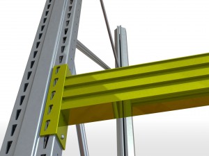 warehouse rack Modèle 3D
