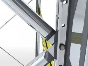 warehouse rack 3D Model