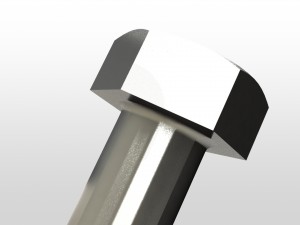 bolt and nut Modèle 3D