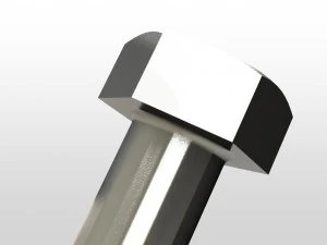 bolt and nut 3D Model