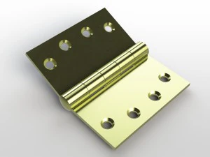 dobradi&ccedil;a da porta Modelo 3D