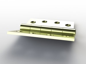 door hinge 3D 模型