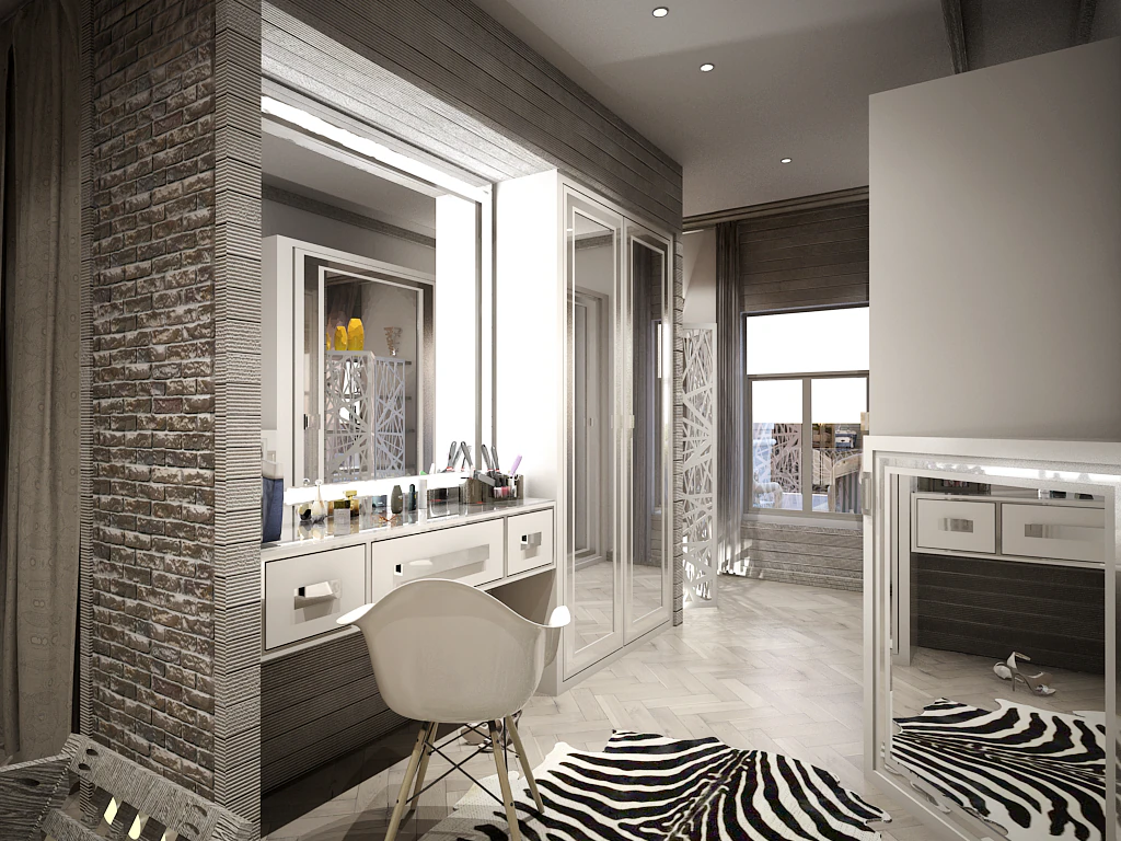 dressing room render ready 3D Model .c4d .max .obj .3ds .fbx .stl .blend 