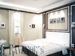 hotel room render ready 3Dモデル