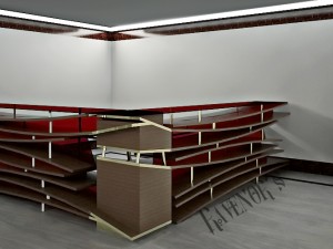 reception desk render ready 3D Model