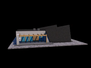 casa moderna anche per stampa 3d stl Modello 3D