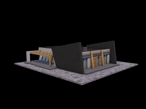 modern house also for 3d printing stl 3D Модель