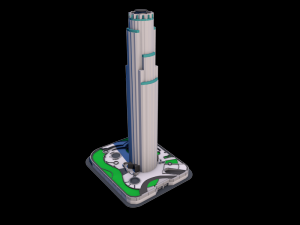 maze bank from gta v also for 3d printing stl 3D Модель