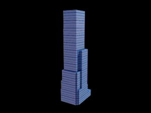 skyscrapers from gta v also for 3d printing stl 3D Model