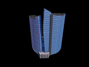 one raffles quay marina bay suites the sail at marina bay also for 3d print stl 3D Model