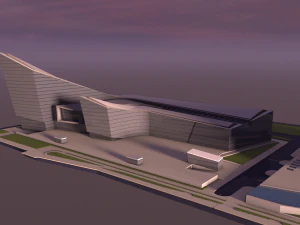 lakhta center 3D Model