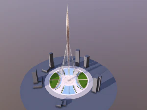 the tower 3D Model
