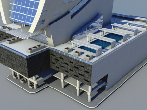 iris bay dubai 3Dモデル