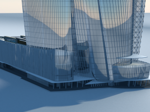 crown sydney hotel and resort 3D Model