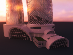 zasart center Model 3D