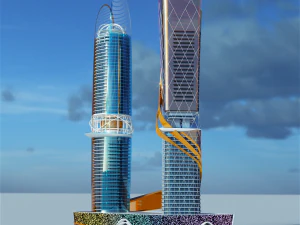 grattacieli Modello 3D