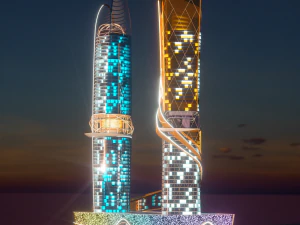 skyscrapers 3D Model