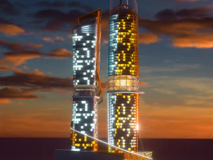skyscrapers 3D Model